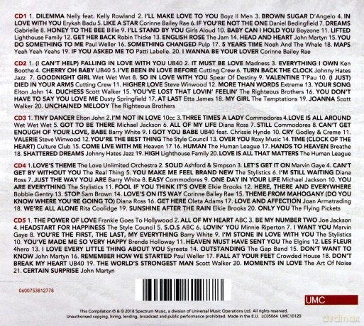 101 Love Songs [5CD]