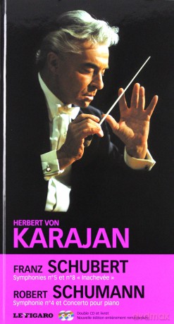 Herbert Von Karajan: Schubert-Symp 5 And 8/ Schumann Symphony N.4-Piano Concerto (Deluxe Edition) [2CD]