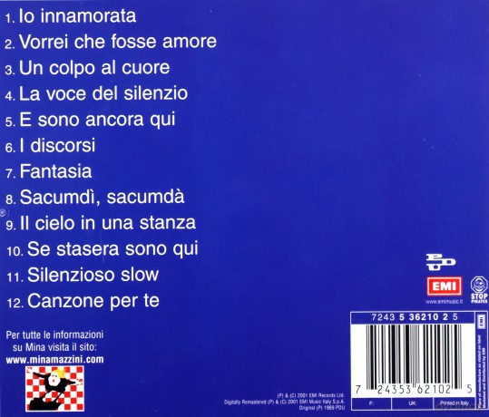 Mina: Incontro Con Mina [CD]