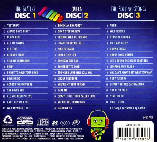 Rock Baby Style: Beatles - Queen- Rolling Stones [3CD]