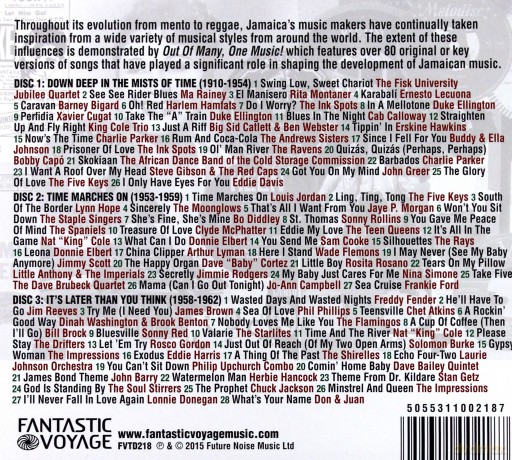 Songs That Shaped Jamaica: Out Of Many One Music [3CD]