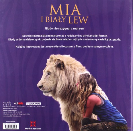 Mia i biały lew. Album filmowy - Prune de Maistre [KSIĄŻKA]
