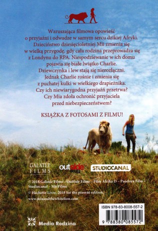 Mia i biały lew. Nierozłączni przyjaciele - Prune de Maistre [KSIĄŻKA]