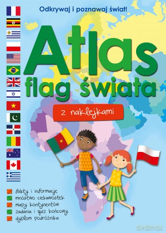 Atlas flag świata z naklejkami [KSIĄŻKA]