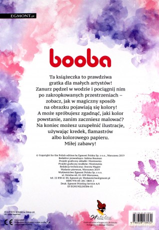 Booba. Wodne kolorowanie [KSIĄŻKA]
