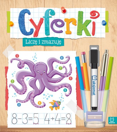 Cyferki. Liczę i zmazuję [KSIĄŻKA]
