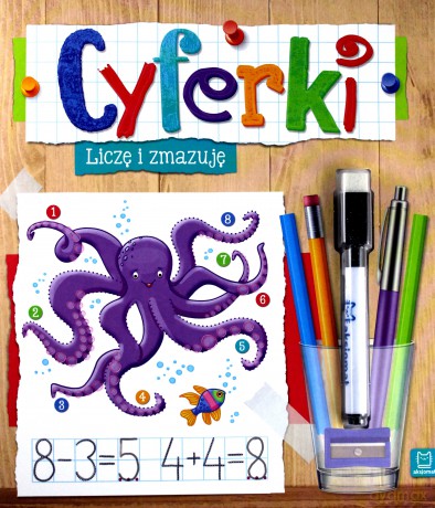 Cyferki. Liczę i zmazuję [KSIĄŻKA]