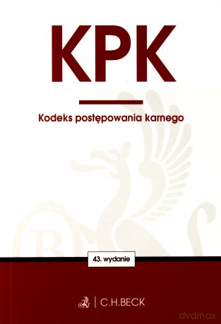 Kodeks postępowania karnego wydanie 43 [KSIĄŻKA]