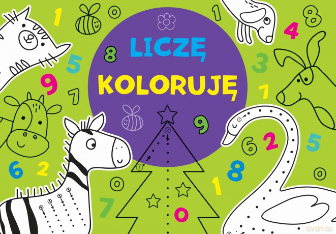 Liczę i koloruję. Blok kreatywny [KSIĄŻKA]