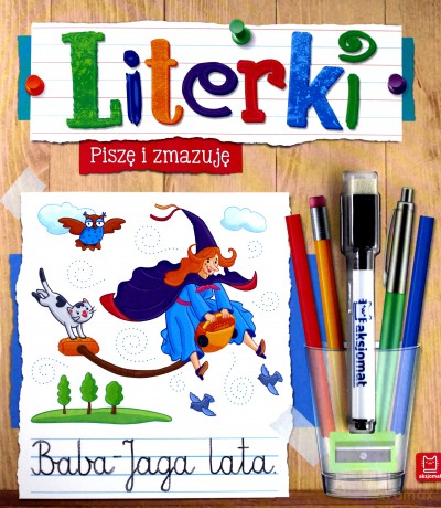 Literki. Piszę i zmazuję [KSIĄŻKA]