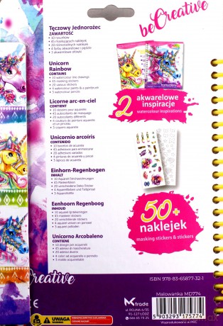 Malowanka kreatywna [KSIĄŻKA]