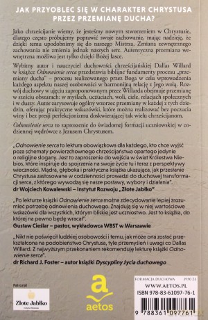 Odnowienie serca. Jak przyoblec się w charakter Chrystusa - Dallas Willard [KSIĄŻKA]
