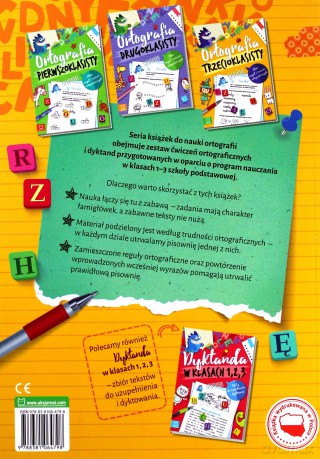 Ortografia trzecioklasisty [KSIĄŻKA]