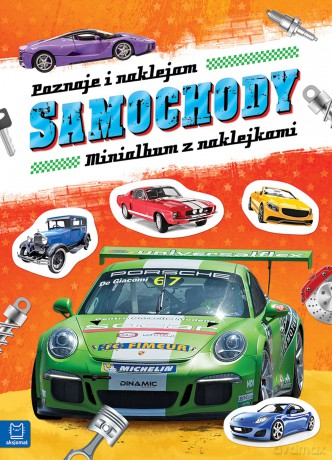 Poznaję i naklejam. Samochody. Minialbum z naklejkami [KSIĄŻKA]