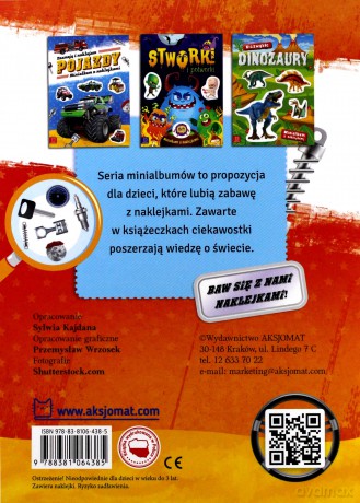Poznaję i naklejam. Samochody. Minialbum z naklejkami [KSIĄŻKA]