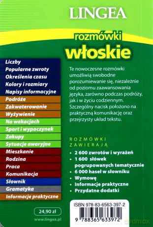 Rozmówki włoskie [KSIĄŻKA]
