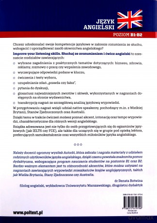 Słuchaj ze zrozumieniem i ćwicz angielski. Improve your listening skills - Ewelina Błońska [KSIĄŻKA]