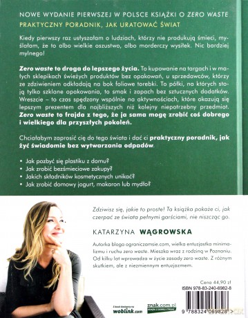 Życie zero waste - Katarzyna Wągrowska [KSIĄŻKA]