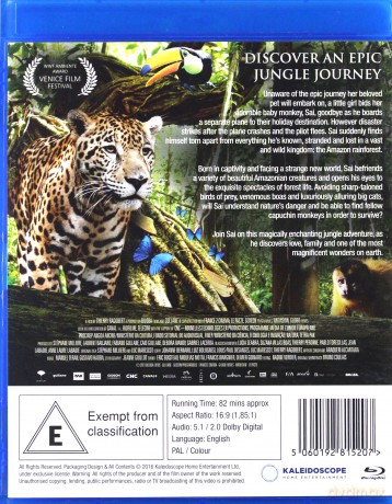 Amazonia 3D (Amazonia. Przygody małpki Sai) [Blu-Ray 3D]+[Blu-Ray]