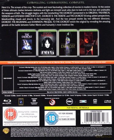 Exorcist Complete Anthology [6xBlu-Ray]