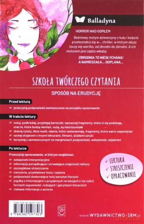 Balladyna z opracowaniem - Juliusz Słowacki [KSIĄŻKA]