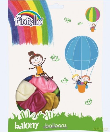 Balon Metal 12 mix (100 szt)