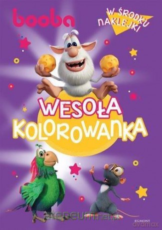 Booba. Wesoła kolorowanka [KSIĄŻKA]