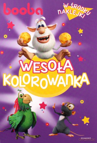 Booba. Wesoła kolorowanka [KSIĄŻKA]