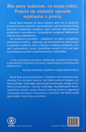 Ciche przywództwo - David Rock [KSIĄŻKA]