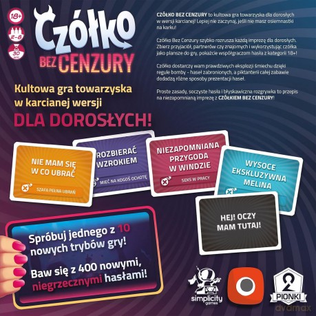 Czółko bez cenzury [GRA]