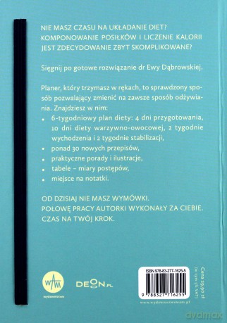 Dieta warzywno-owocowa dr Ewy Dąbrowskiej - Paulina Borkowska, Beata Anna Dąbrowska [KSIĄŻKA]