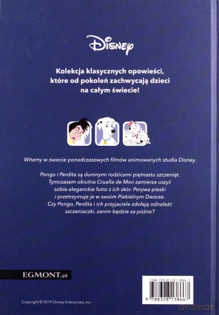 Disney. Najpiękniejsze filmy. 101 Dalmatyńczyków [KSIĄŻKA]