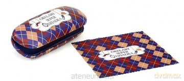 Etui na okulary - Okulary Super Dziadka (granat)