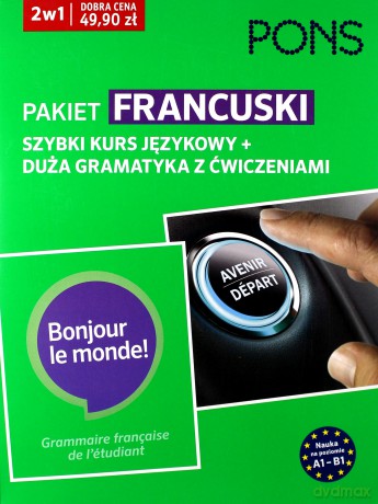 Francuski 2w1 Kurs + gramatyka [KSIĄŻKA]