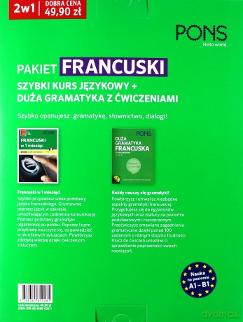 Francuski 2w1 Kurs + gramatyka [KSIĄŻKA]