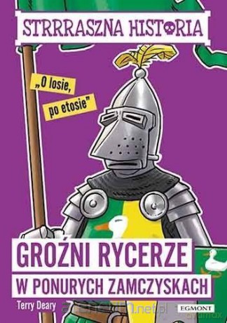 Groźni rycerze w ponurych zamczyskach - Terry Deary [KSIĄŻKA]
