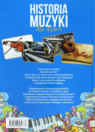Historia muzyki dla dzieci - Oskar Łapeta [KSIĄŻKA]