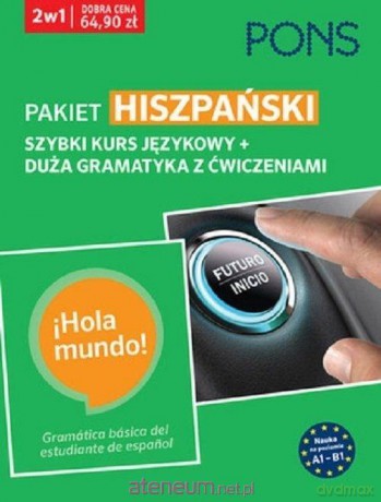 Hiszpański 2w1 Kurs + gramatyka [KSIĄŻKA]