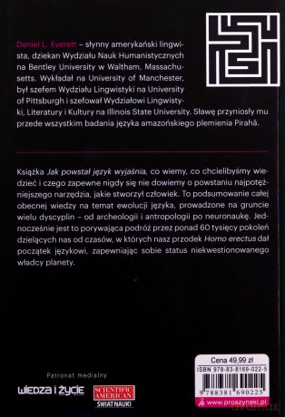 Jak powstał język - Daniel L. Everett [KSIĄŻKA]