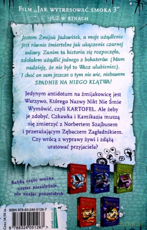 Jak wytresować smoka. Jak złamać smoczą klątwę - Cressida Cowell [KSIĄŻKA]