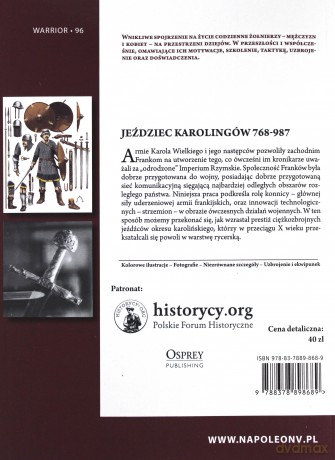 Jeździec Karolingów 768-987 - David Nicolle [KSIĄŻKA]