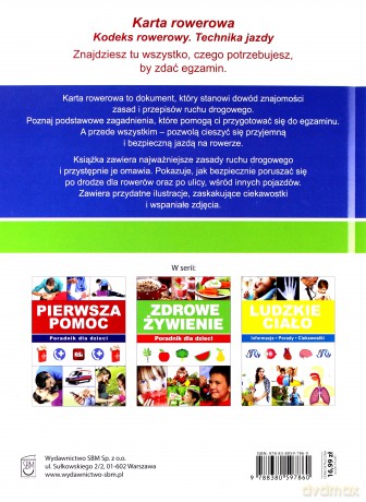 Karta rowerowa. Kodeks rowerowy, technika jazdy - Marek Misiak [KSIĄŻKA]