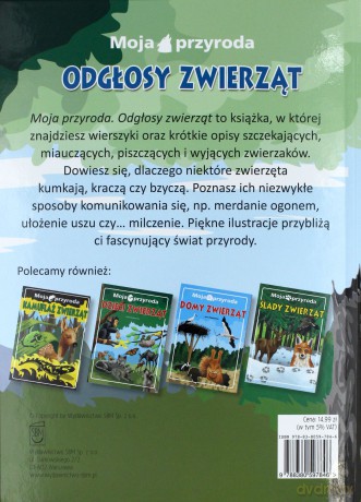 Moja przyroda. Odgłosy zwierząt - Anna Paszkiewicz [KSIĄŻKA]