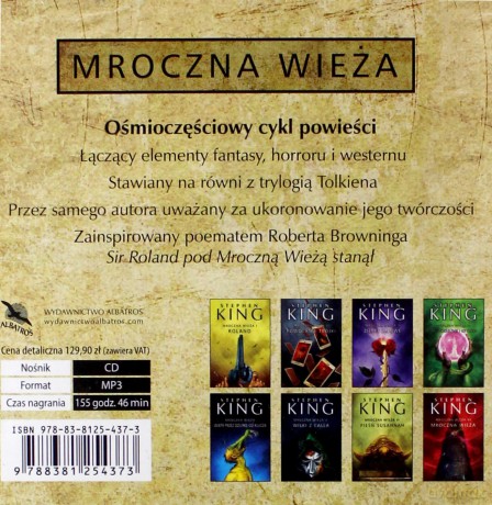 Mroczna Wieża - Stephen King [AUDIOBOOK]