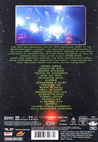 Judas Priest: Live In London [DVD]