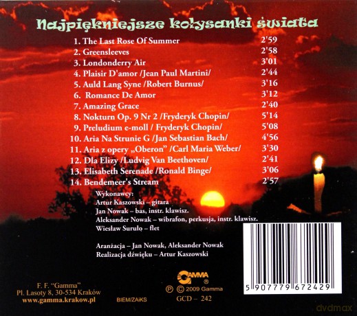Najpiękniejsze kołysanki świata cz.2 [CD]