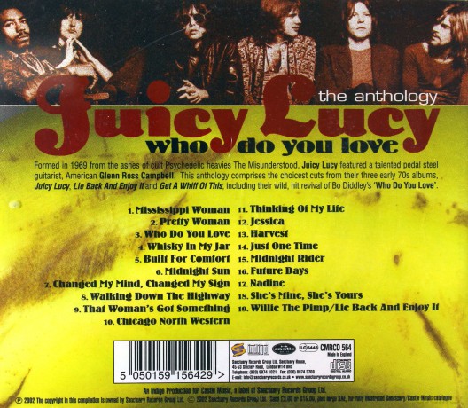 Lucy Juicy: Who Do You Love [CD]