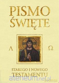 Pismo Święte Stary Testament i Nowy Testament krem - skorowidz [KSIĄŻKA]