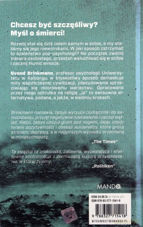 Poczuj grunt pod nogami - Svend Brinkmann [KSIĄŻKA]