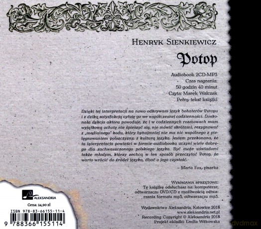 Potop - Henryk Sienkiewicz [AUDIOBOOK]